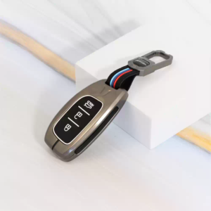 Metal Silicon Alloy Keycase for Hyundai 3 Button Smart Key