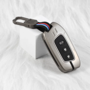 Metal Silicon Key Case for MG 3 Button Smart Key