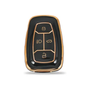 TPU Car Key Cover Fit for Tata Altroz | Punch | Harrier | New Safari | Bolt | Tiago | Tigor | Gravitas | Nexon Smart Key